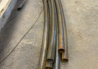 Услуга радиусной гибки металла (стальные отводы)