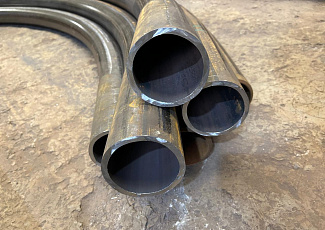 Услуга радиусной гибки металла (стальные отводы)